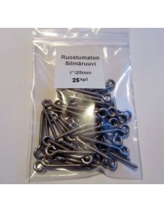 Stainless Eye Screw 25mm