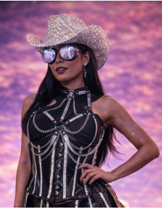 25. Svart “diamant” DOMINIKA SKANSEN harness